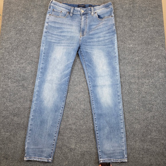 Lucky Brand Other - Lucky Brand Jeans Mens 40x31 Blue Denim Athletic Taper Straight Leg Stretch
